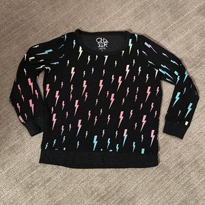 Chaser sweatshirt with lightning bolt print